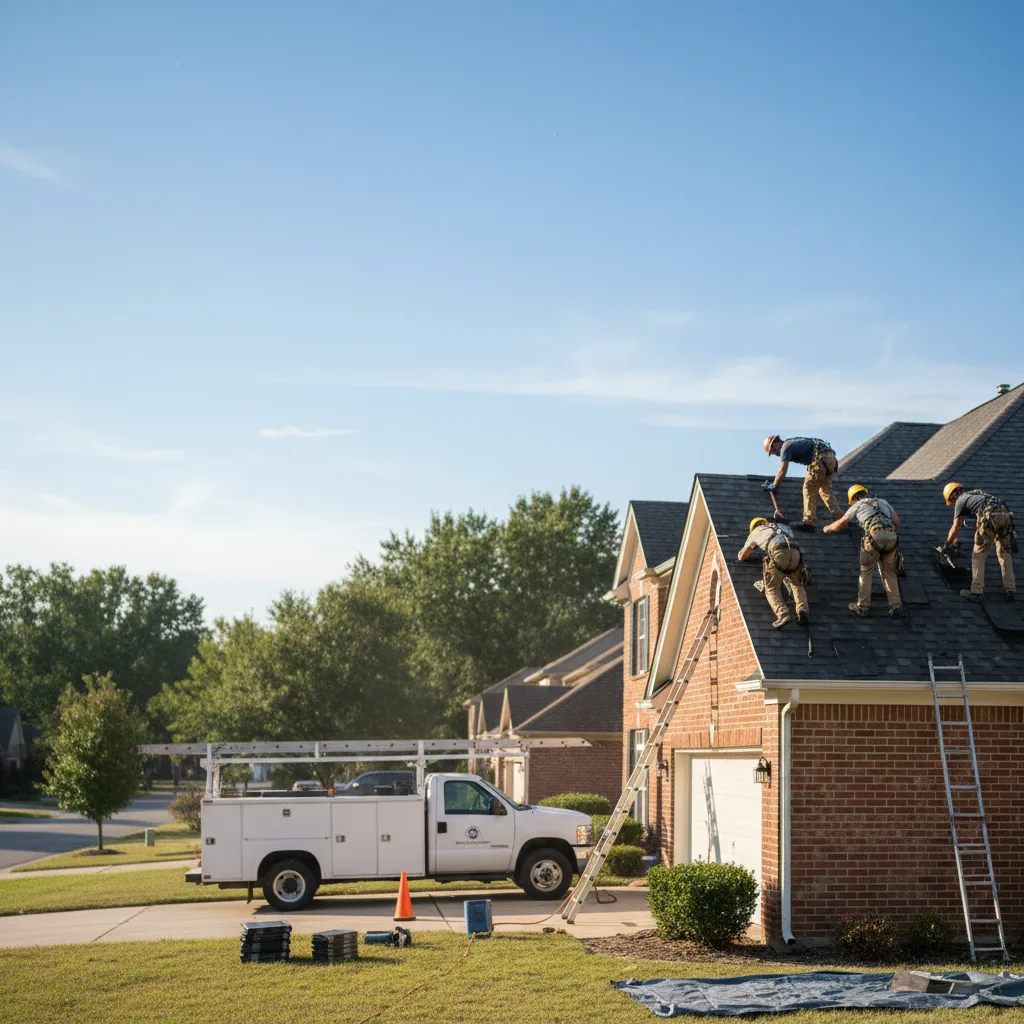 Roof Repair in Hobbsville